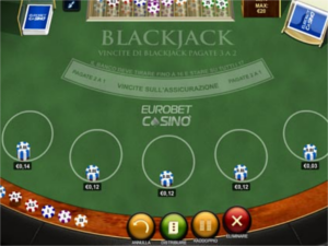 il blackjack di Eurobet il blackjack di Eurobet