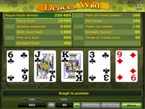 il videopoker di Starvegas il videopoker di Starvegas